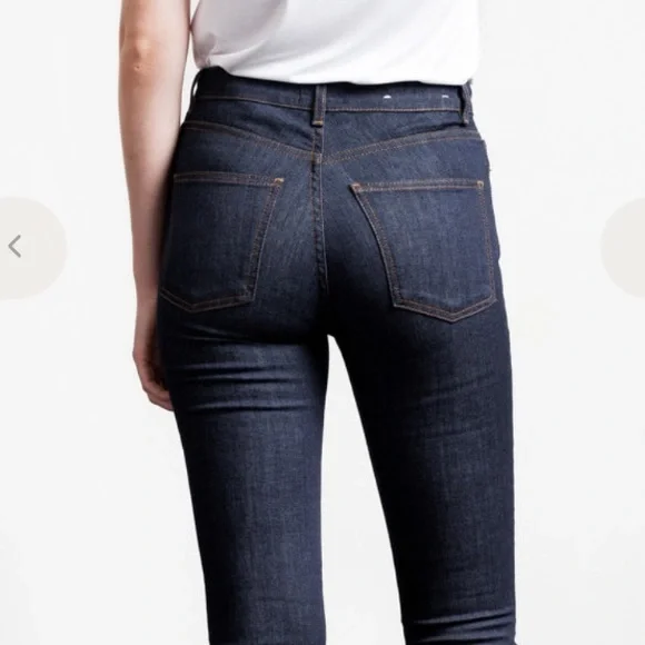 Acne Dark Blue Skinny Jeans - Picture 4 of 15